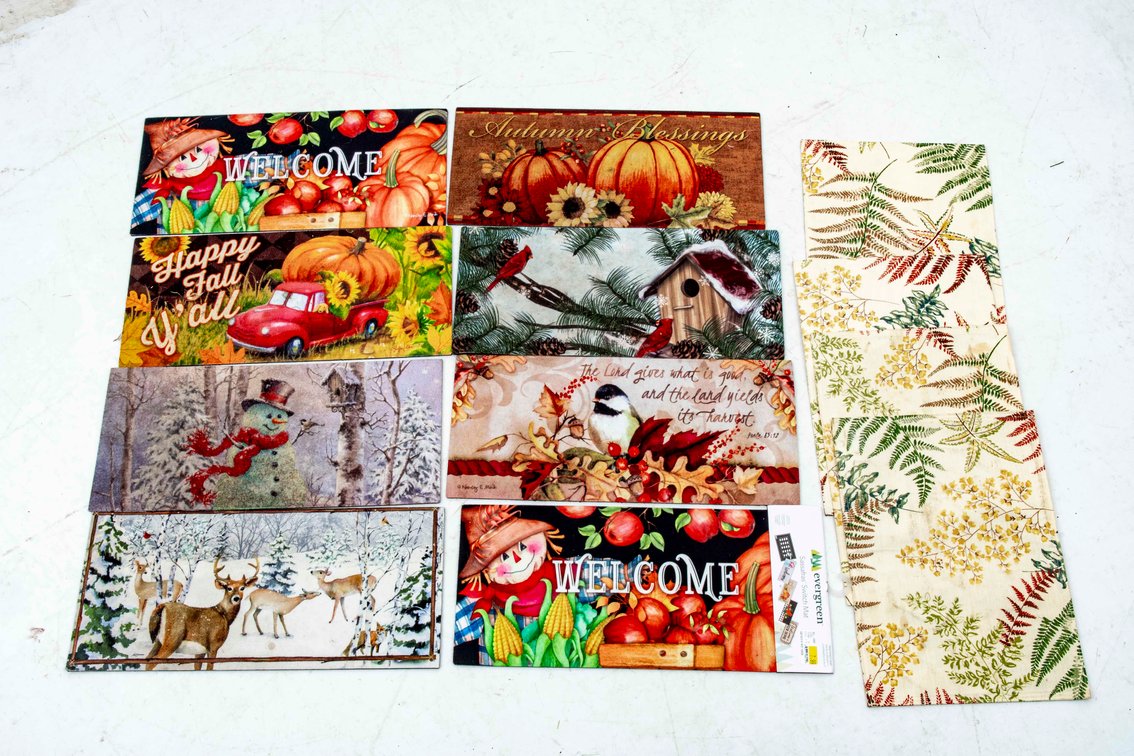 Evergreen Sassafras Switch Mats & 4 Placemats