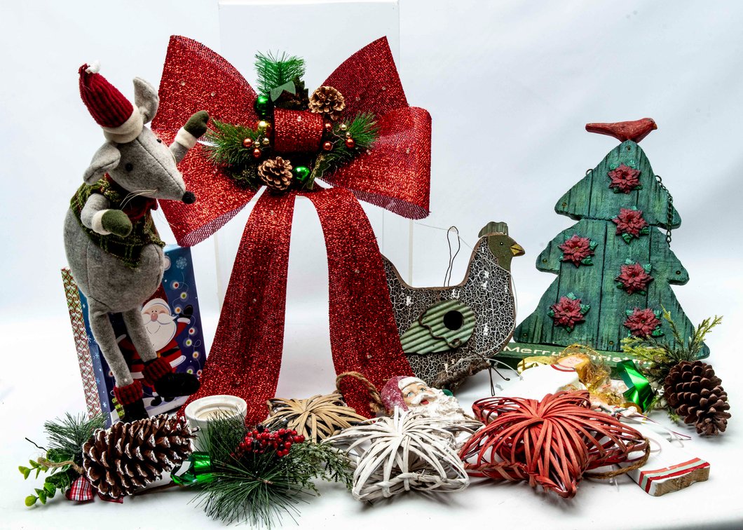 Folk Art Christmas Decorations & More