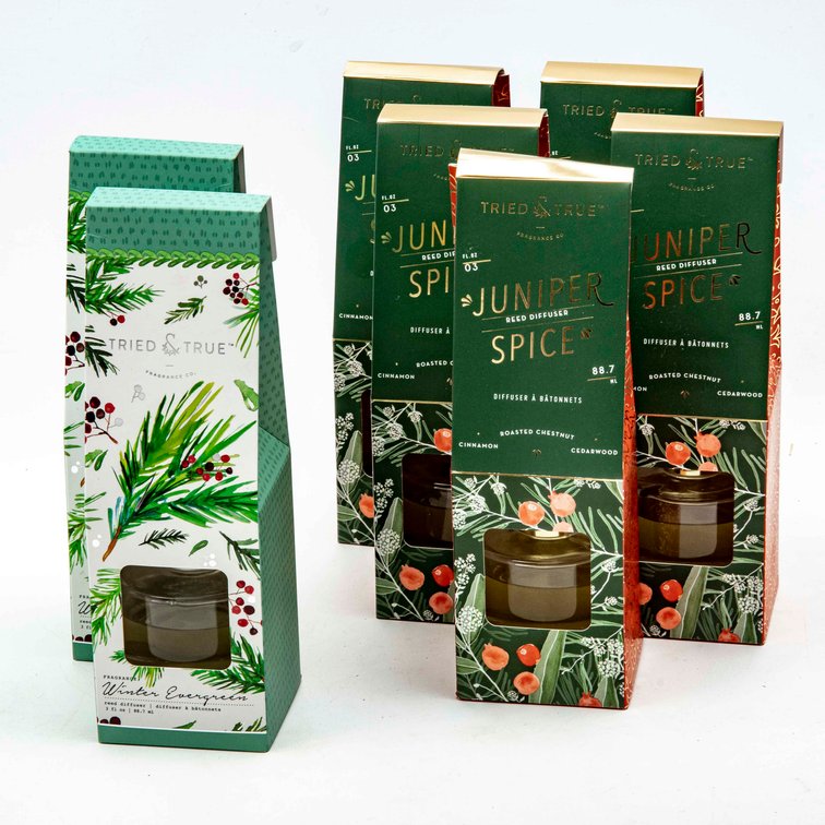 Lot of Seven (7) Reed Diffuser with Fragrance