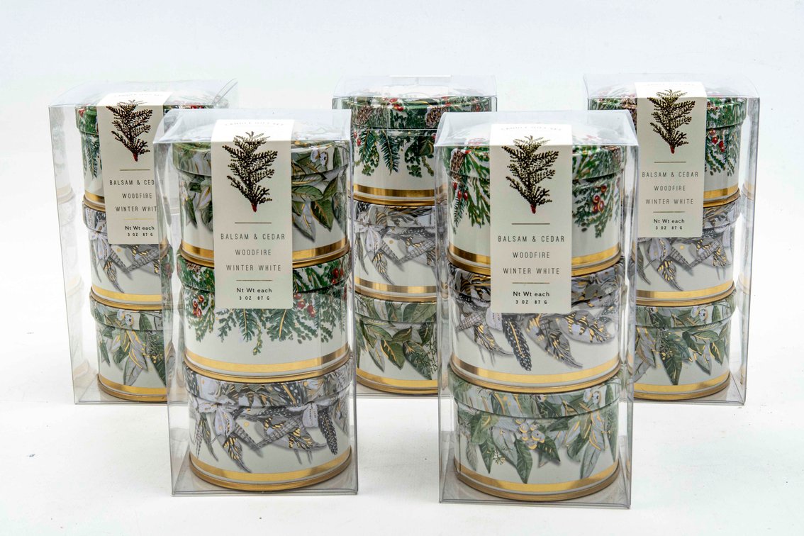Lot of Five (5) Assorted Soy Candles by Illume