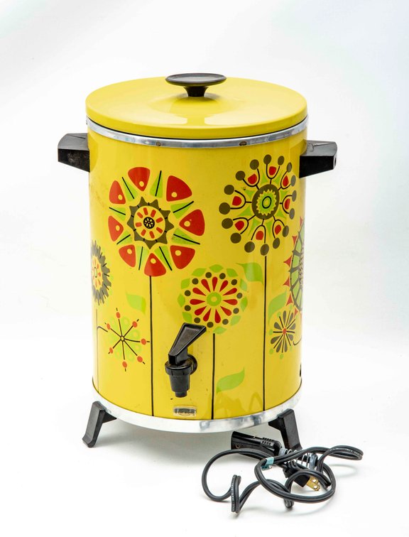 70's West Bend Yellow Automatic Coffee Maker