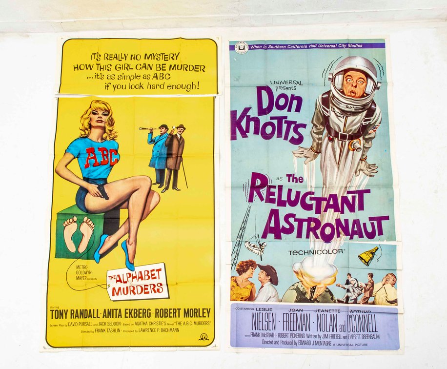 2 Extra Large Movie Posters - Don Knotts in Reluctant Astronaut +