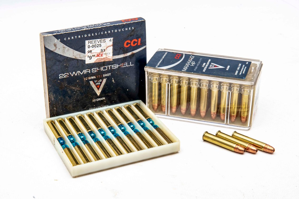 .22 WMR- CCI- 70 Rounds- Shotshell & Hollow Point