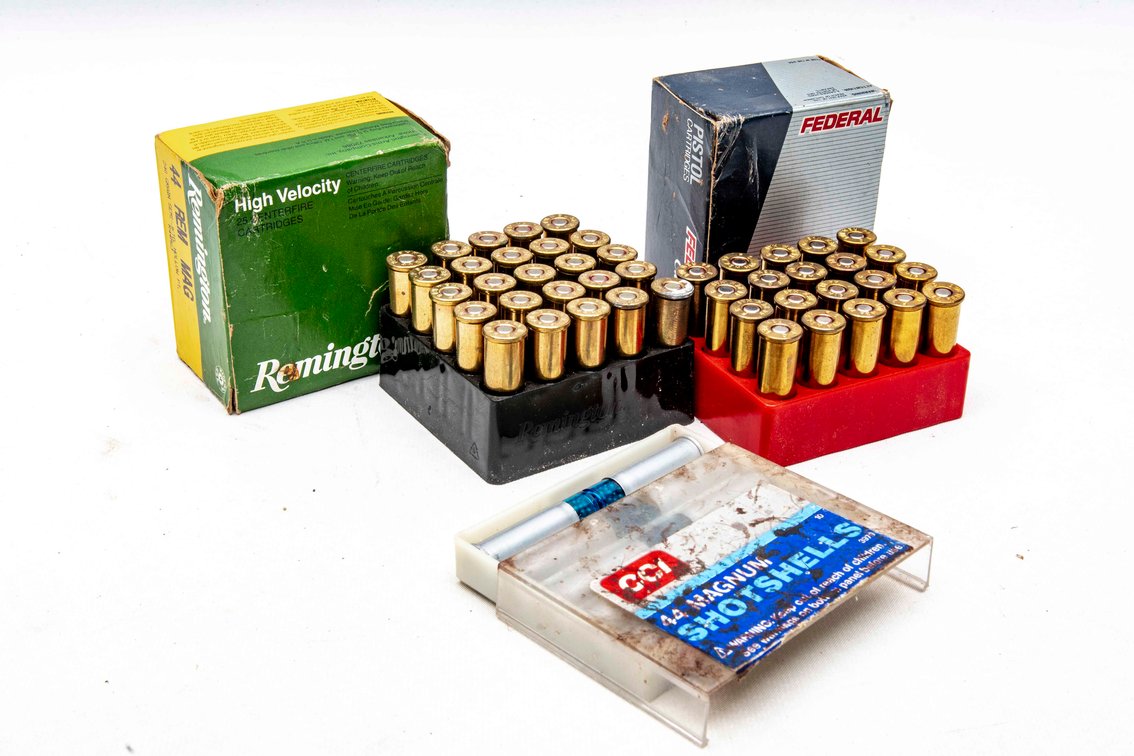 44 Rem Magnum Ammo- 55 Rounds
