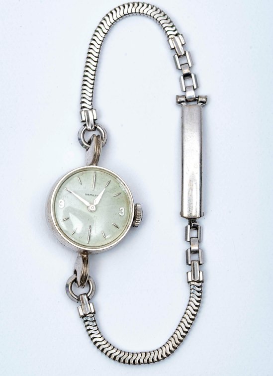 Hamilton 14K White Gold Watch