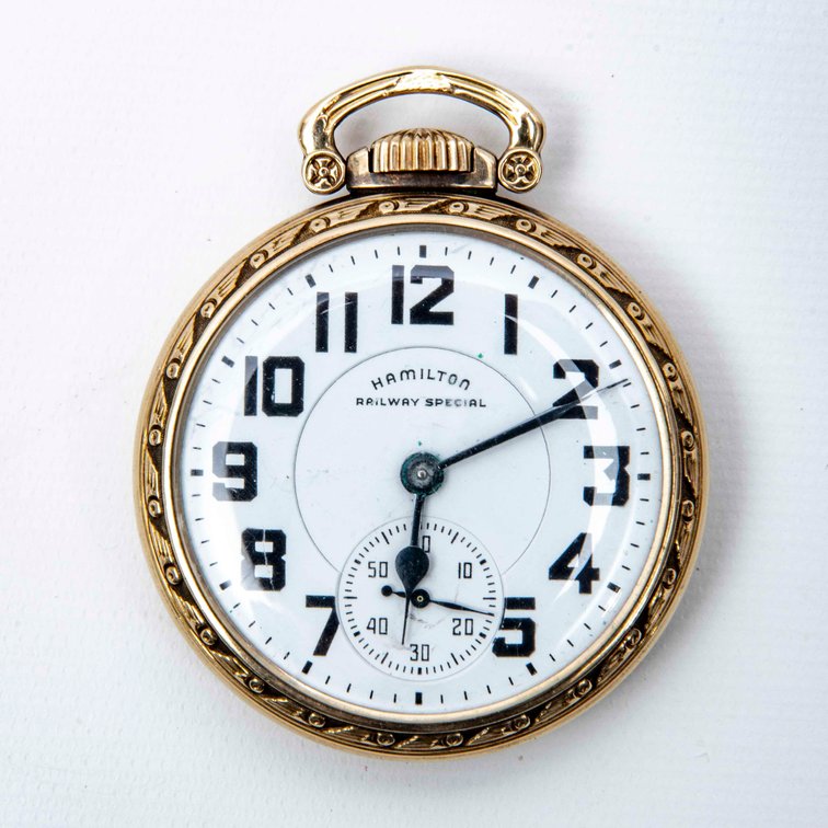 Hamilton Pocket Watch- Railway Special