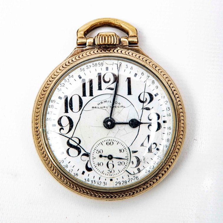 Hamilton Pocket Watch- Railway Special