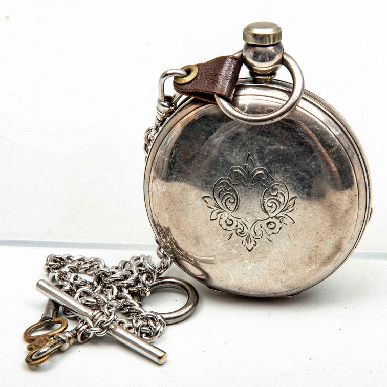 Elgin Pocket Watch- Coin Silver Case-1881
