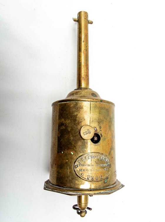 Brass Clockwork Roasting Spit- T. Sanderson