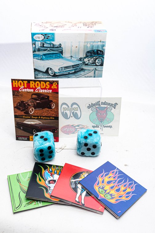 Rhino- CD Box Set With Fuzzy Dice & More