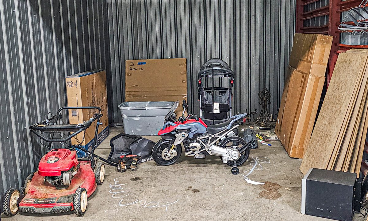 Contents of Storage Unit #74 - Old Mill Storage