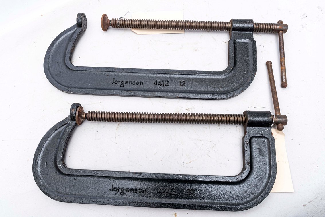 Two- Jorgensen Large C-Clamps