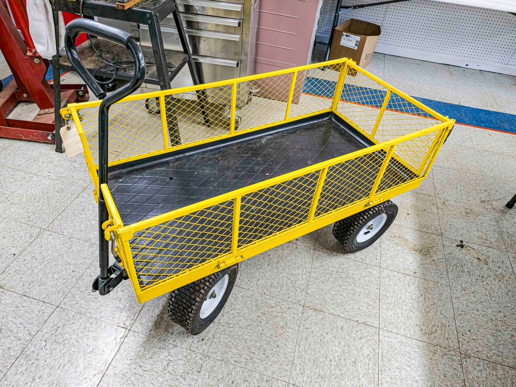 Metal Rolling Utility Cart - Nearly New Condition