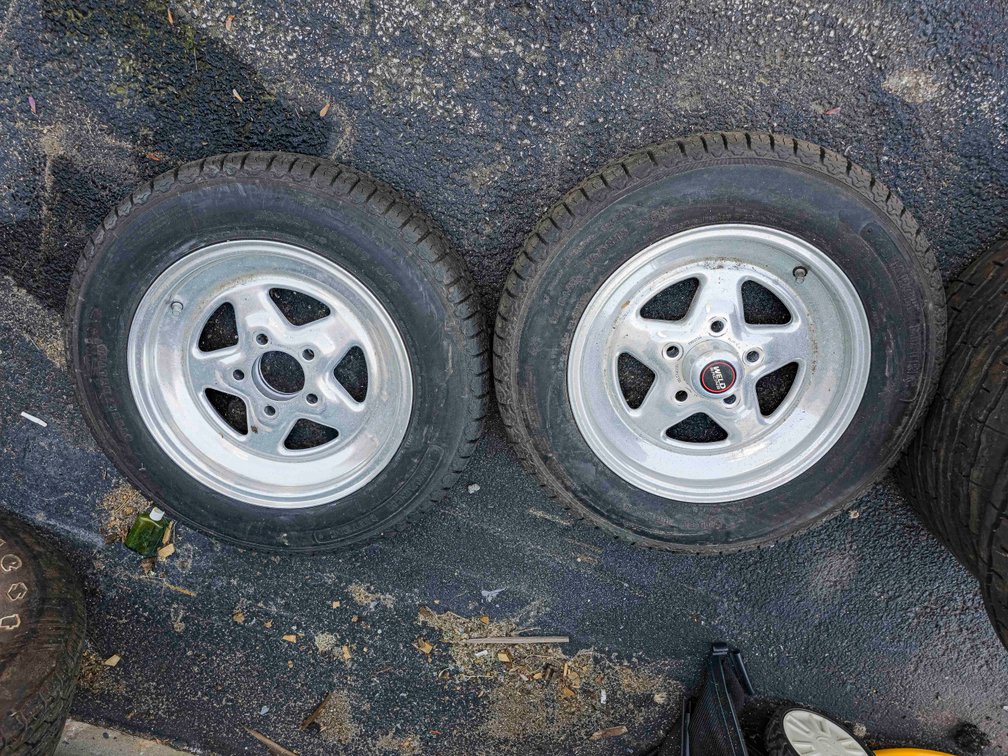 Set of 2 165R15 36S Monarch Metric Racing Tires