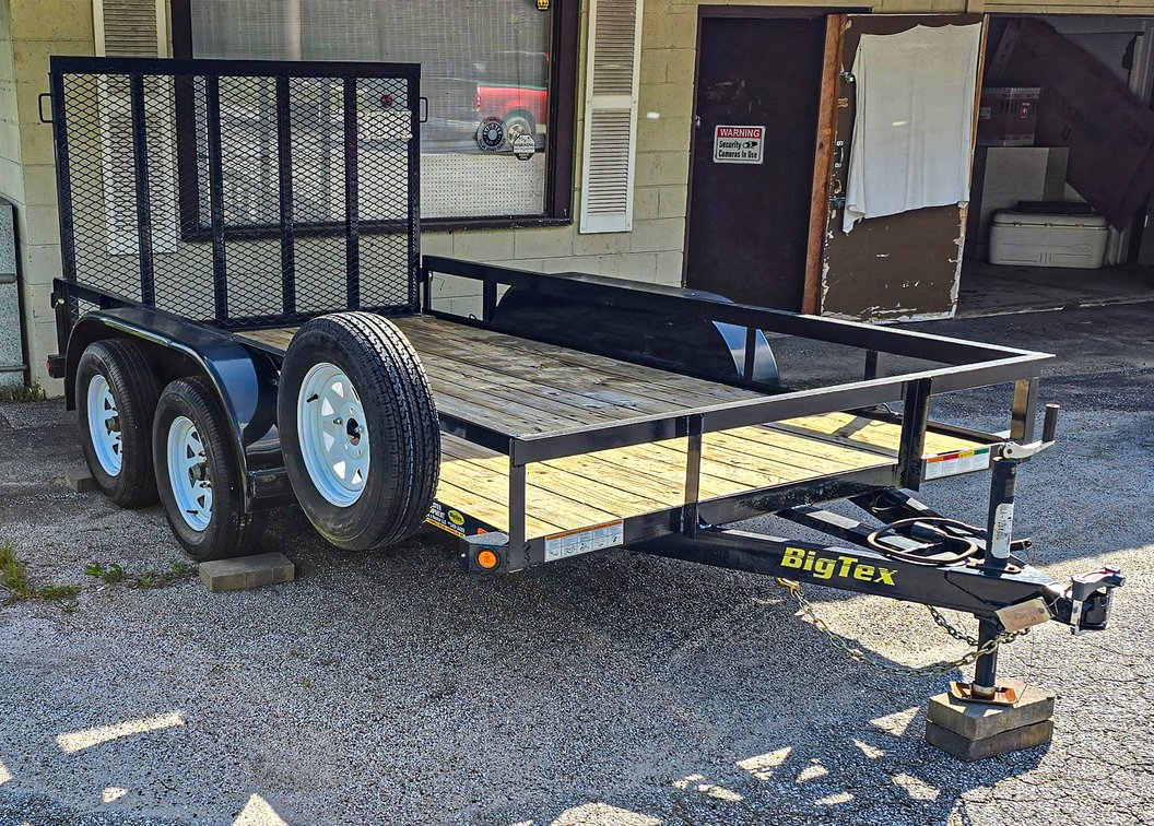 2017 Big Tex 50LA 77" x 12' Tandem Axle Utility Trailer