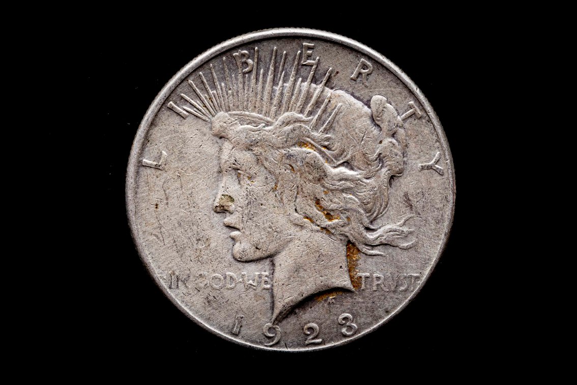 1923 S Peace Dollar 90% Silver