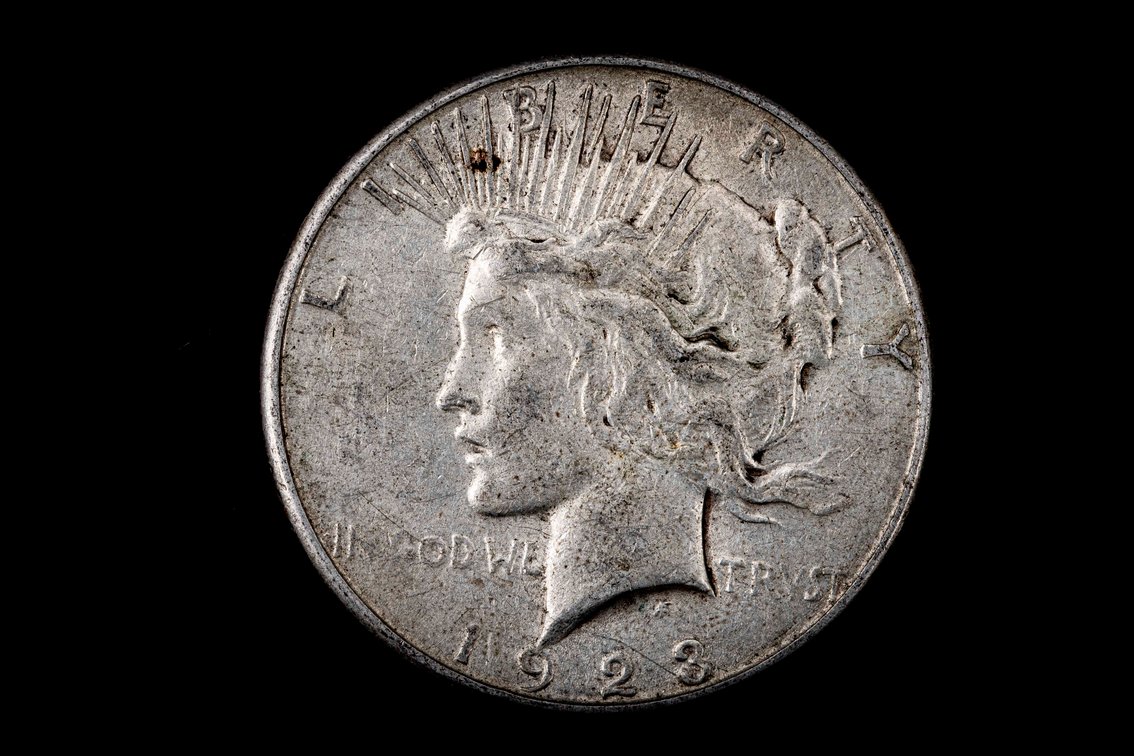 1923 S Peace Dollar 90% Silver