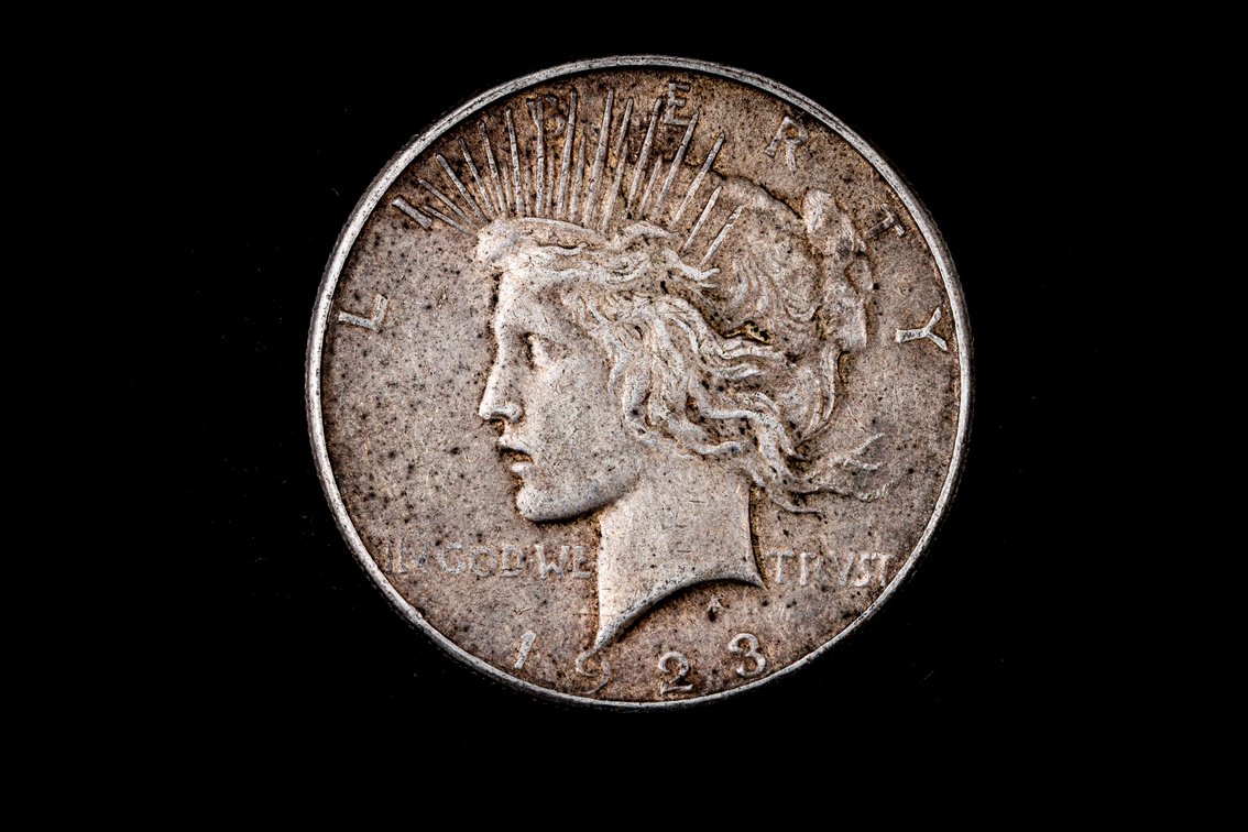 1923 S Peace Dollar 90% Silver