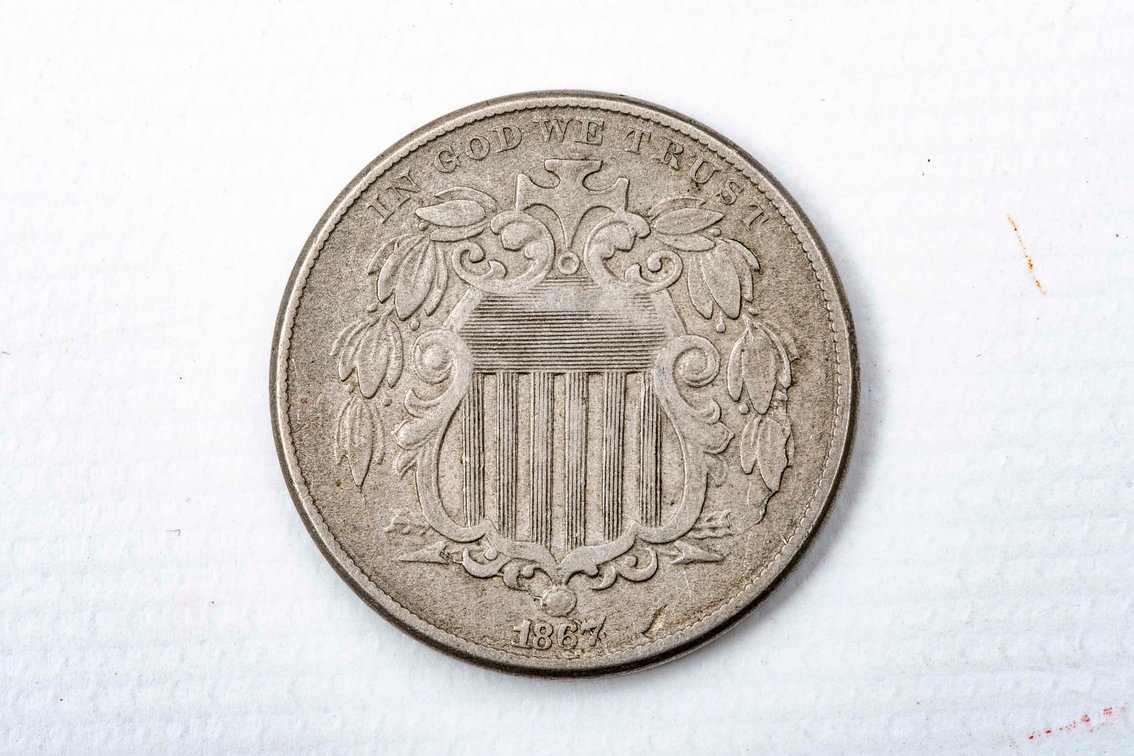 1867 Shield Nickel