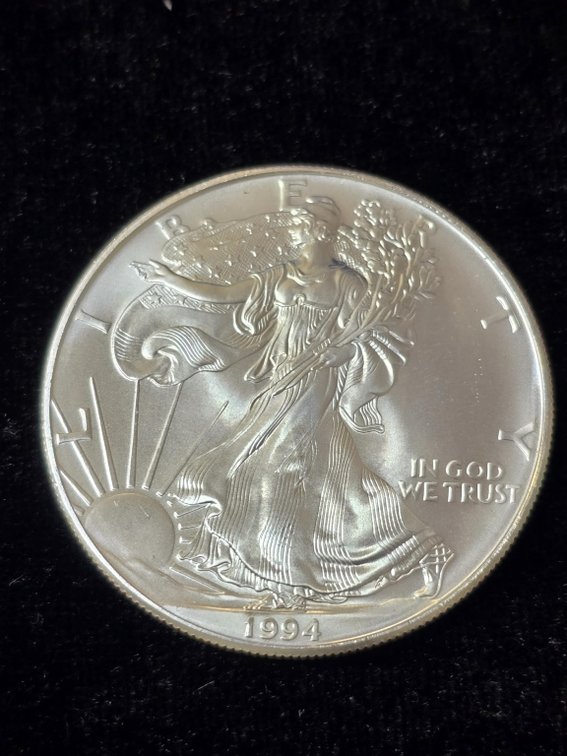 1994 American Silver Eagle 1 oz Bullion Coin