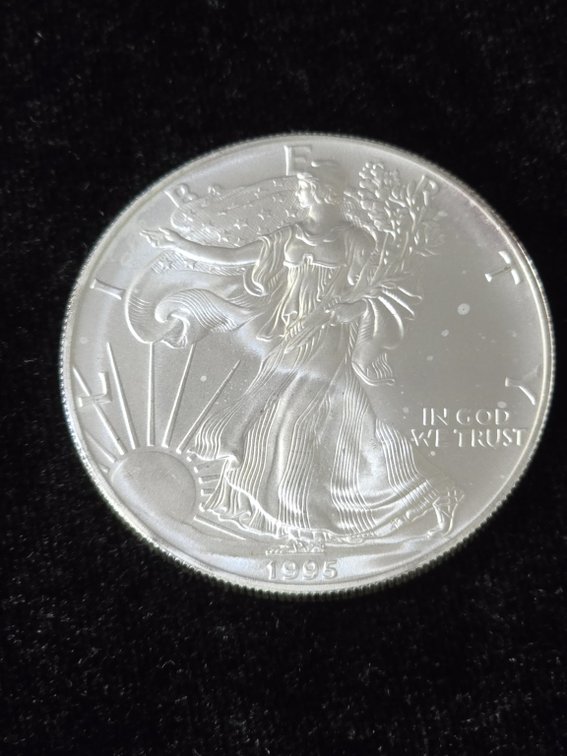 1995 American Silver Eagle 1 oz Bullion Coin