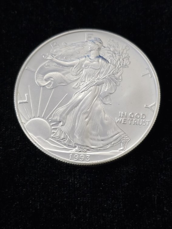 1993 American Silver Eagle 1 oz Bullion Coin