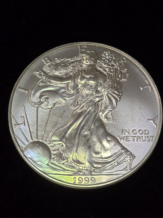 1999 American Silver Eagle 1 oz Bullion Coin