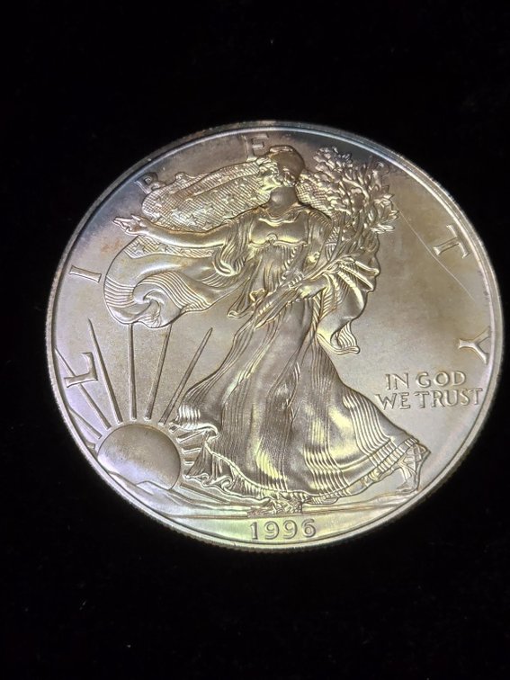 1996 American Silver Eagle 1 oz Bullion Coin