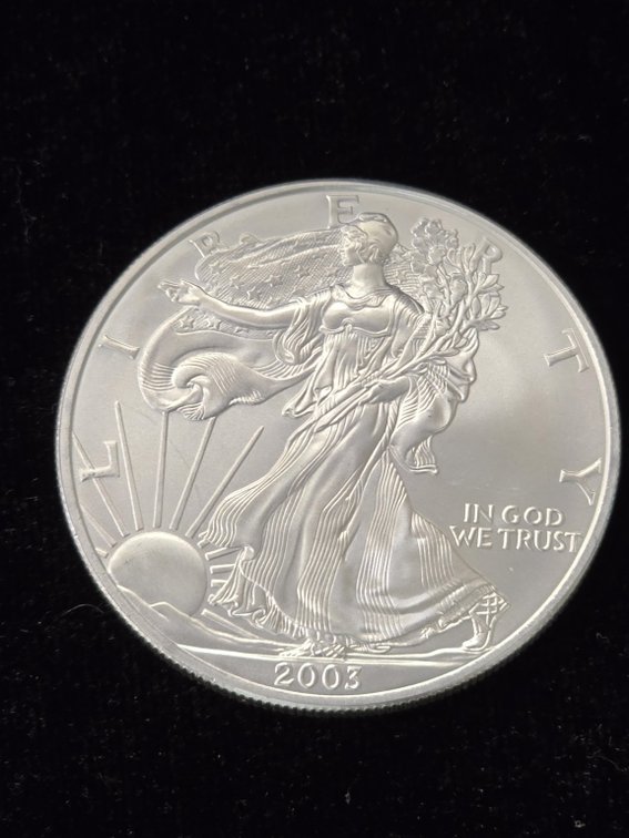 2003 American Silver Eagle 1 oz Bullion Coin