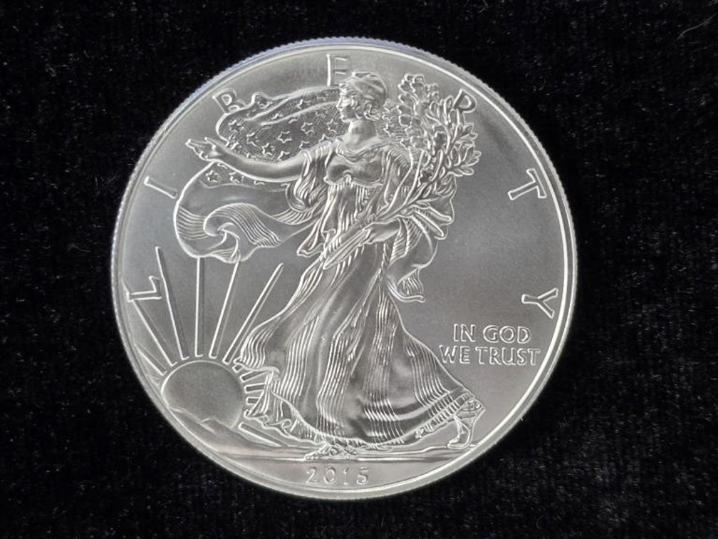 2015 American Silver Eagle 1 oz Bullion Coin