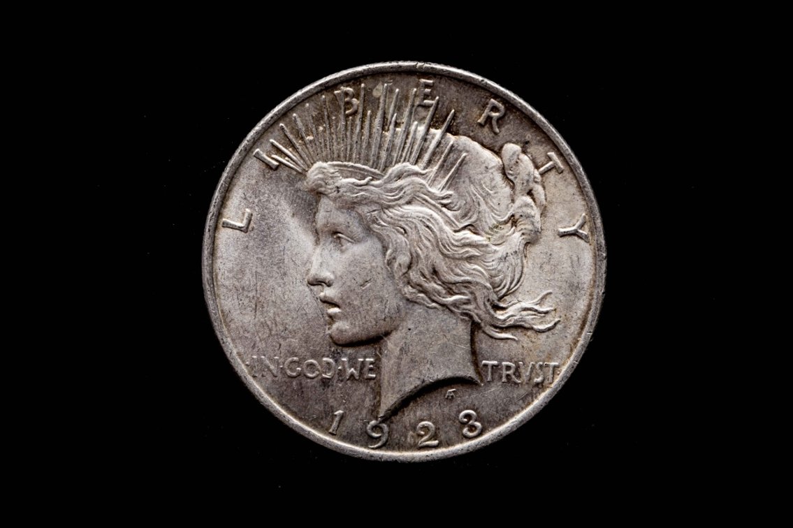1923 Peace Dollar 90% Silver