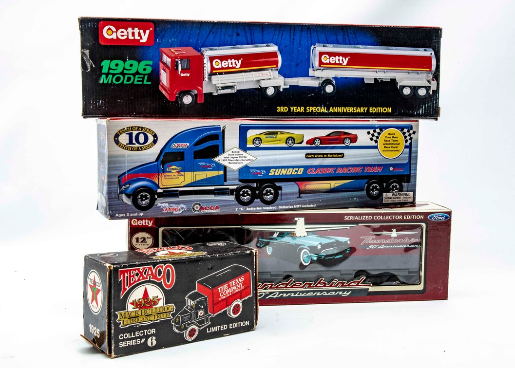 Model Semi-Trucks- Getty, Sunoco, Texaco