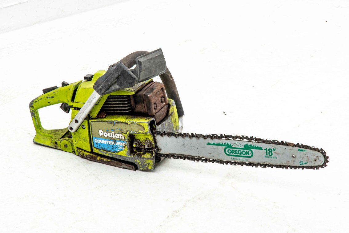 Poulan Chain Saw- Counter Vibe 3400