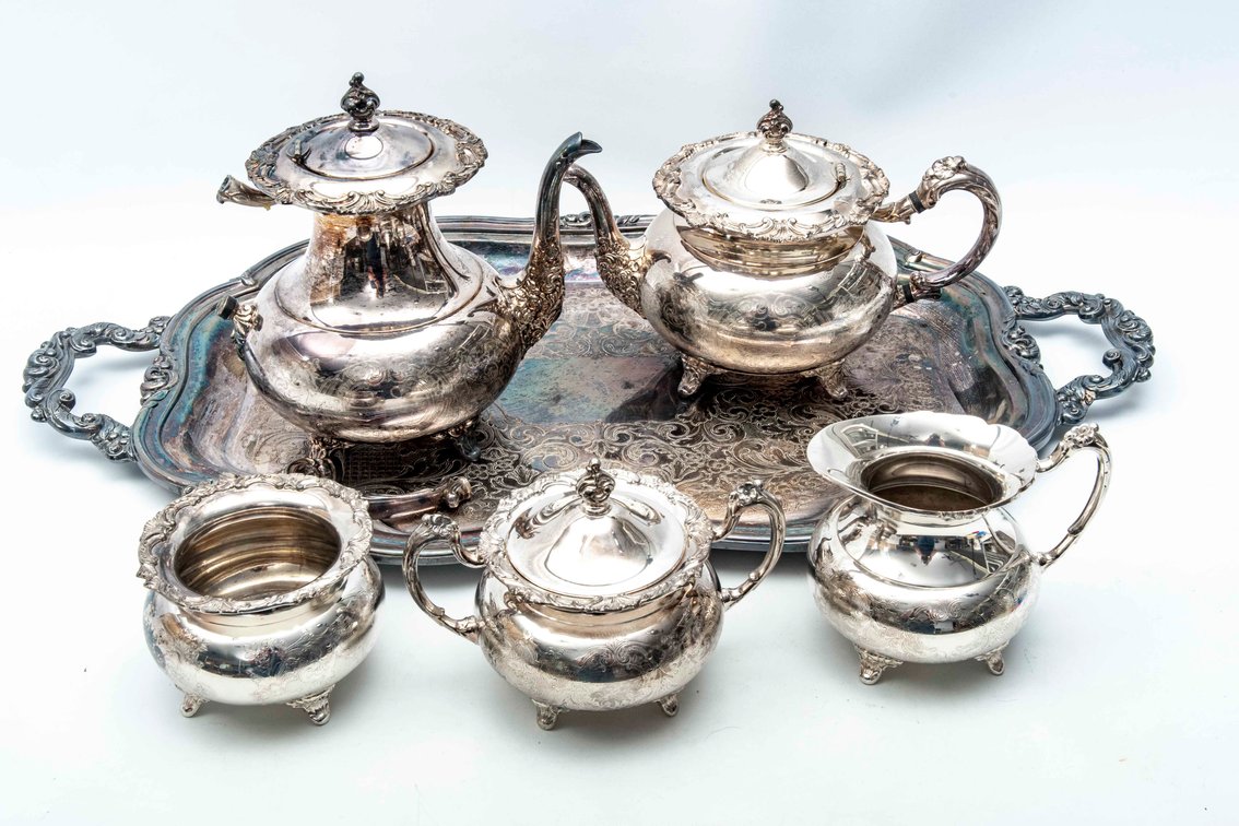 Silverplate Hollowware- 7 Pieces-Ascot / Community