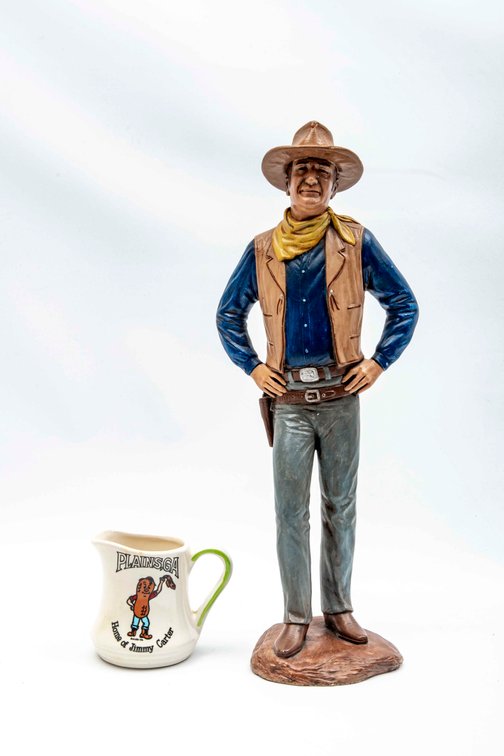 John Wayne Sculpture & J. Carter Creamer