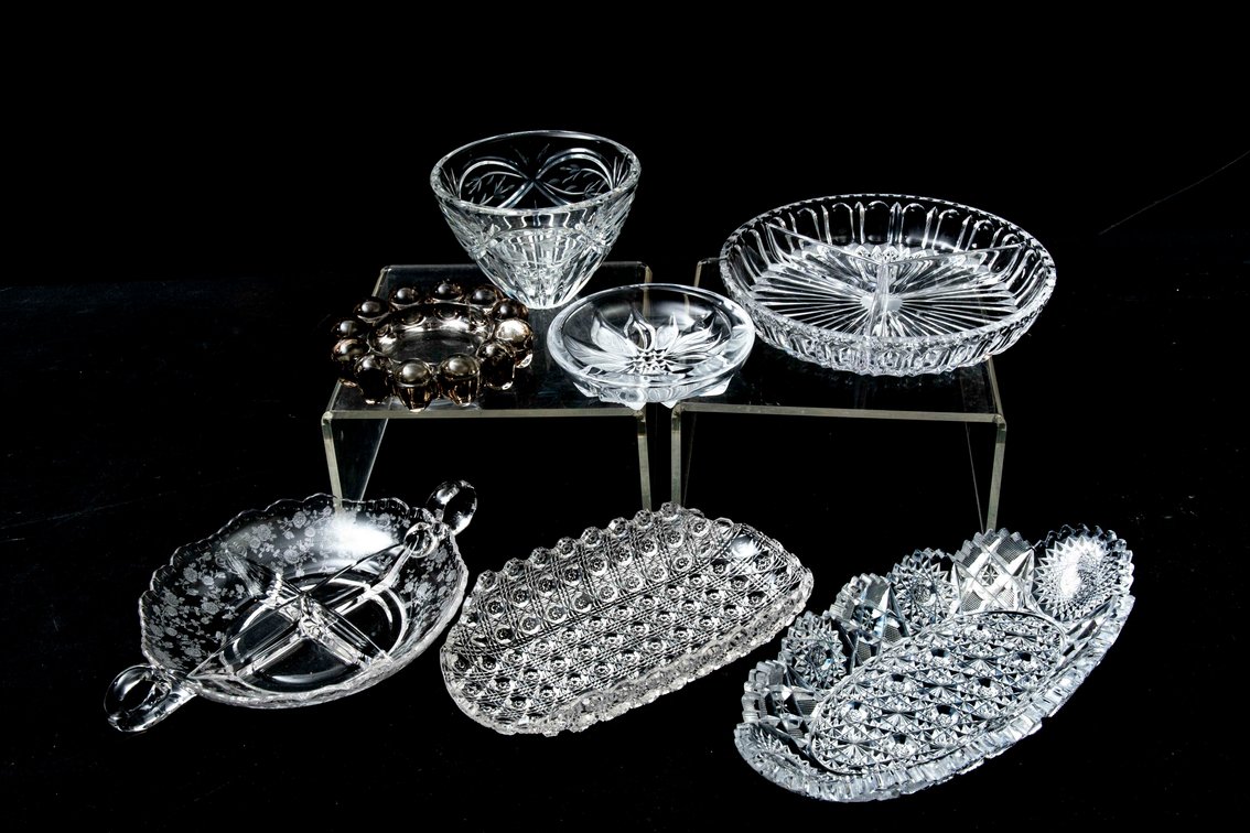 Crystal and Clear Glass Decor