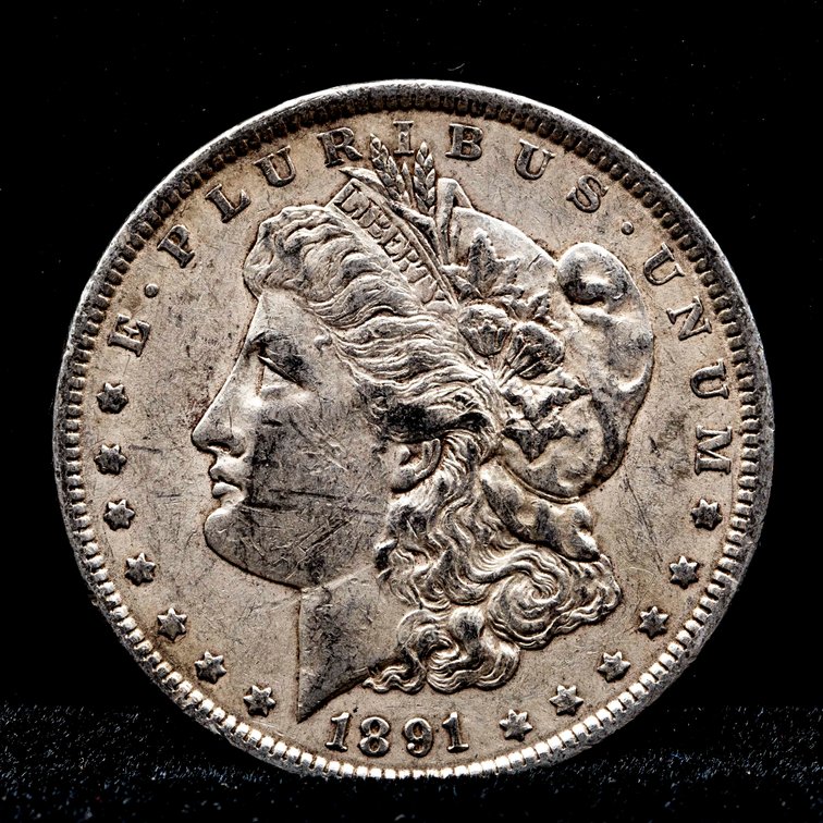 1891 Morgan Silver Dollar
