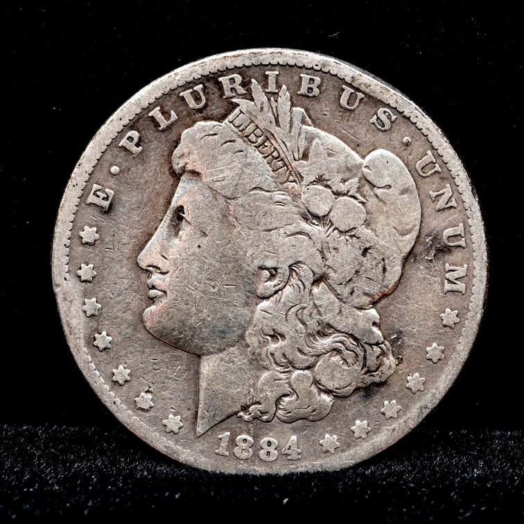 1884 Morgan Silver Dollar