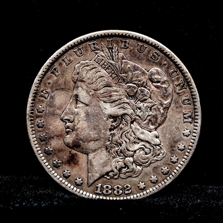 1882 Morgan Silver Dollar