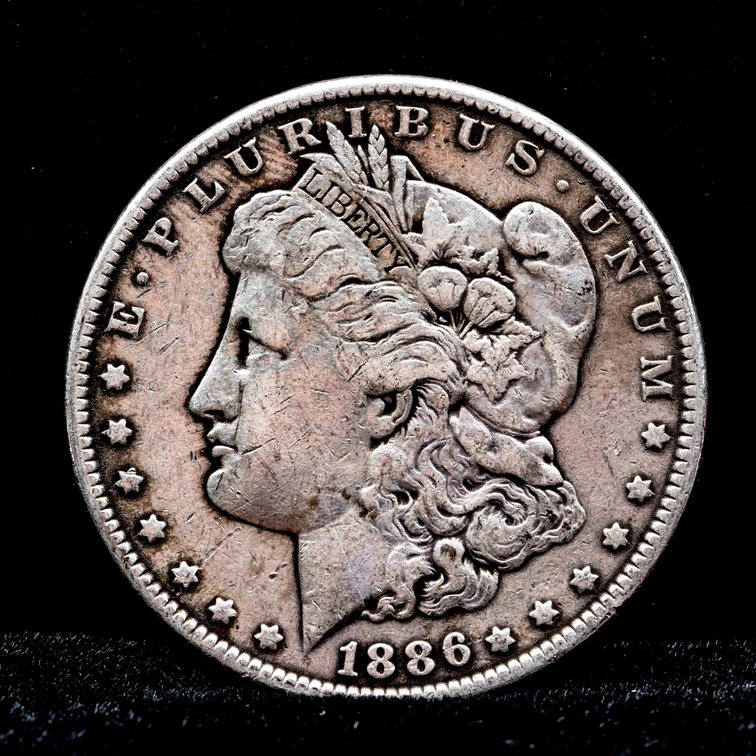 1886 Morgan Silver Dollar