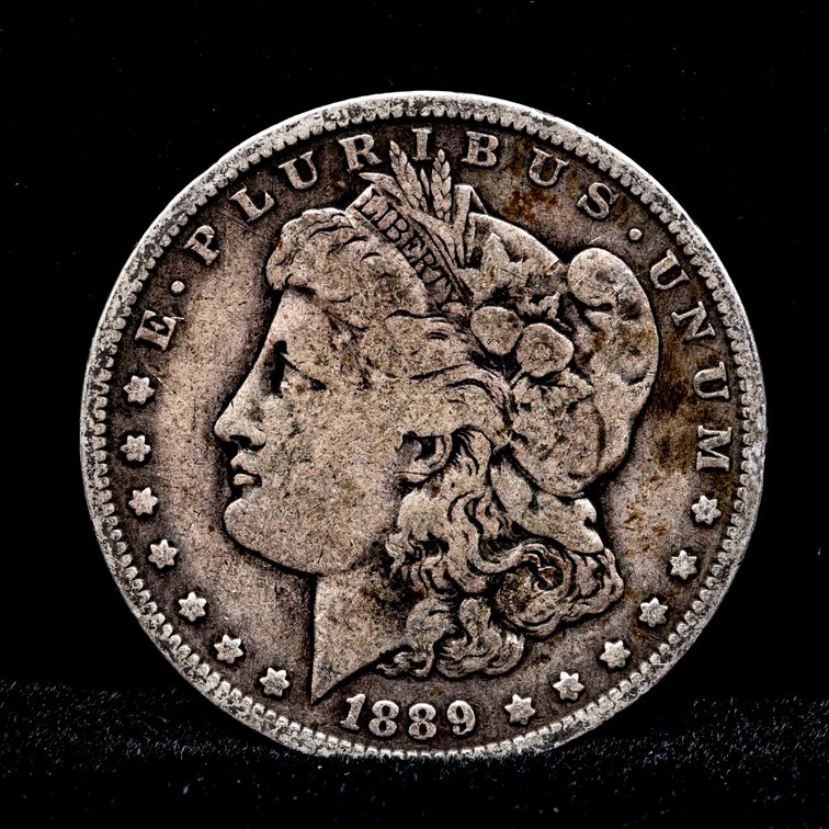 1889 O Morgan Silver Dollar