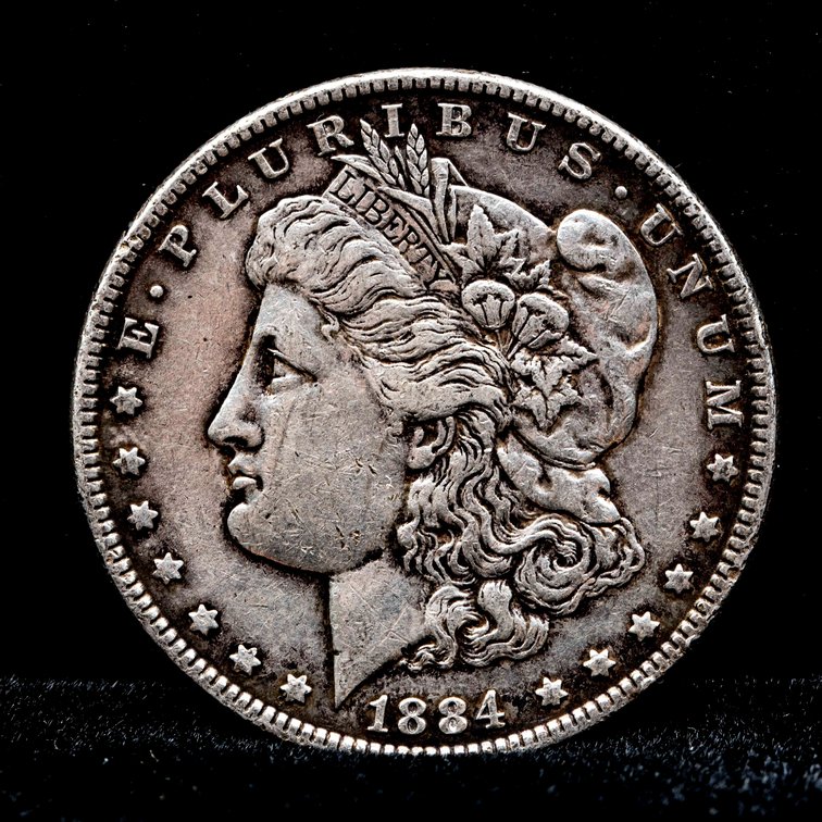 1884 Morgan Silver Dollar