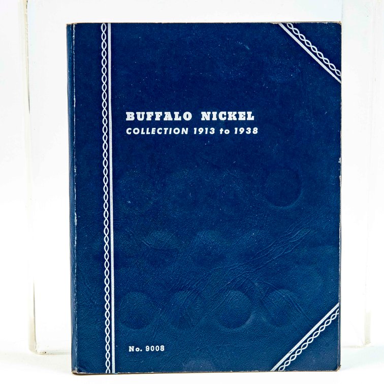 18 x Buffalo Nickels in 1913 - 38 Collectors Book