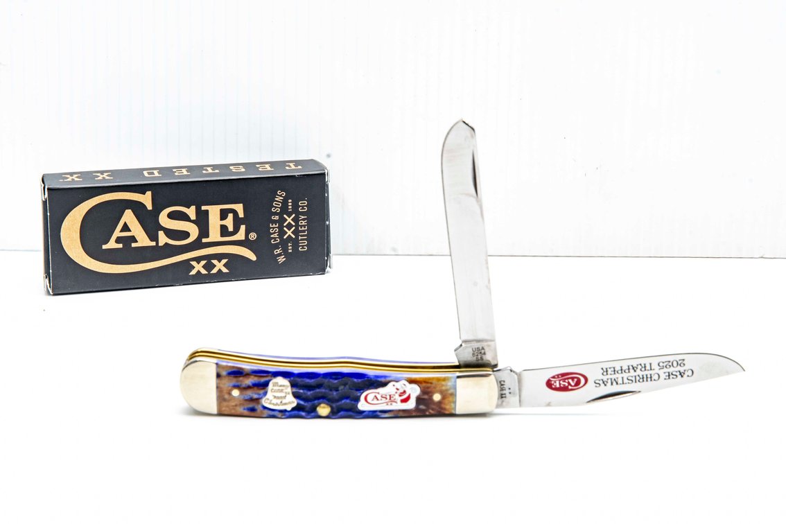 Case 6254 Christmas Trapper PB&J Bone Knife
