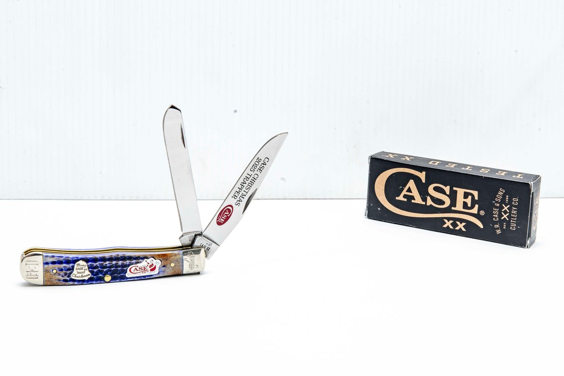 Case 6254 SS Christmas Trapper PB&J Bone Knife