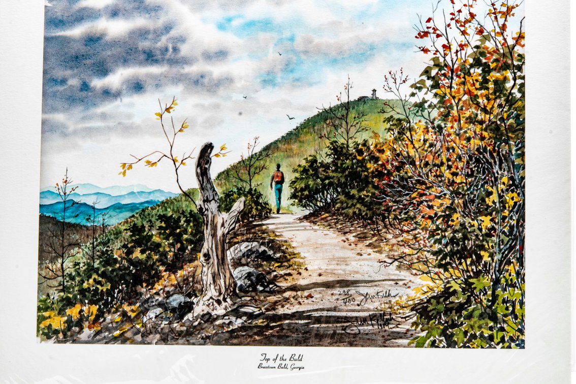 John Kollock S/N Print - Top of the Bald