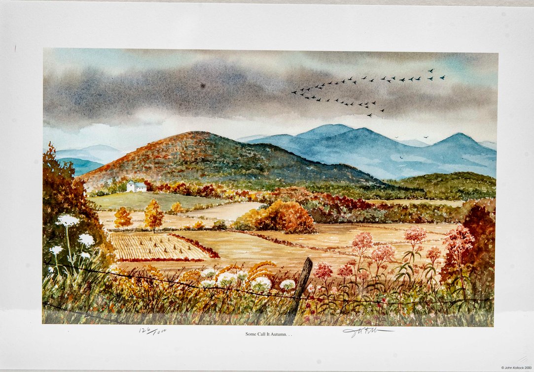 John Kollock S/N Print - Some Call it Autumn...