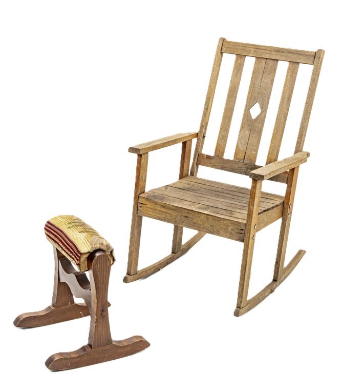 Rocking Chair & Footrest