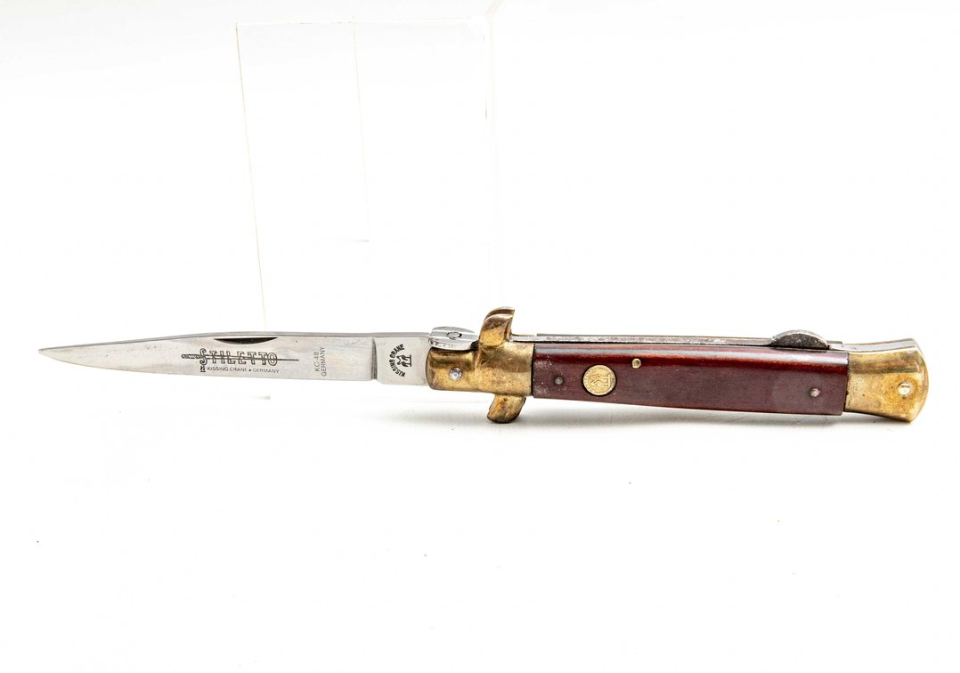 Stiletto Lockback Knife- Kissing Crane- KC-48