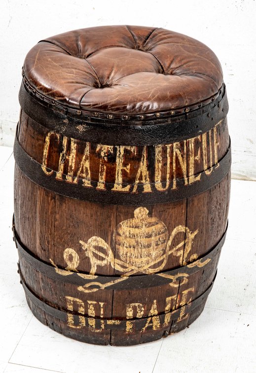 Wine Barrel Stool